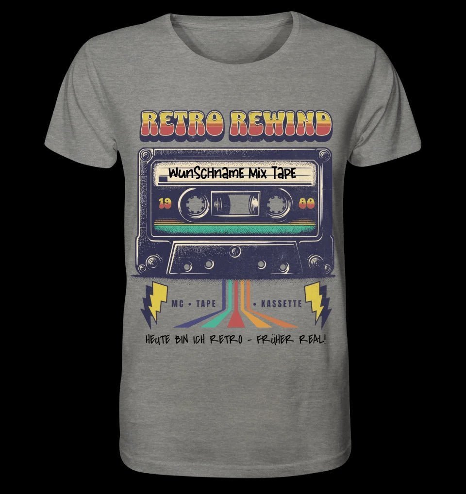 Retro MC 1960 bis 1999 + Wunschtext • Unisex Premium T-Shirt XS-5XL aus Bio-Baumwolle für Damen & Herren • Exklusivdesign • personalisiert