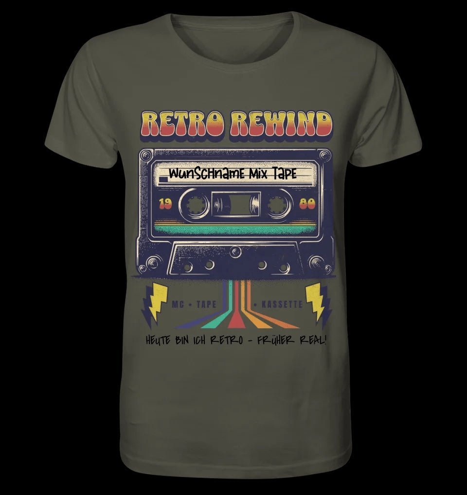 Retro MC 1960 bis 1999 + Wunschtext • Unisex Premium T-Shirt XS-5XL aus Bio-Baumwolle für Damen & Herren • Exklusivdesign • personalisiert