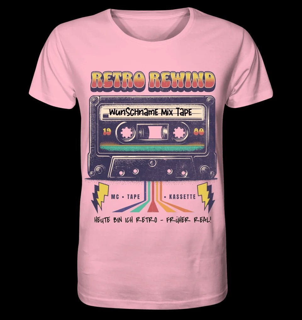 Retro MC 1960 bis 1999 + Wunschtext • Unisex Premium T-Shirt XS-5XL aus Bio-Baumwolle für Damen & Herren • Exklusivdesign • personalisiert