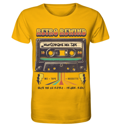 Retro MC 1960 bis 1999 + Wunschtext • Unisex Premium T-Shirt XS-5XL aus Bio-Baumwolle für Damen & Herren • Exklusivdesign • personalisiert