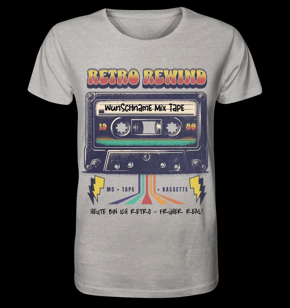 Retro MC 1960 bis 1999 + Wunschtext • Unisex Premium T-Shirt XS-5XL aus Bio-Baumwolle für Damen & Herren • Exklusivdesign • personalisiert