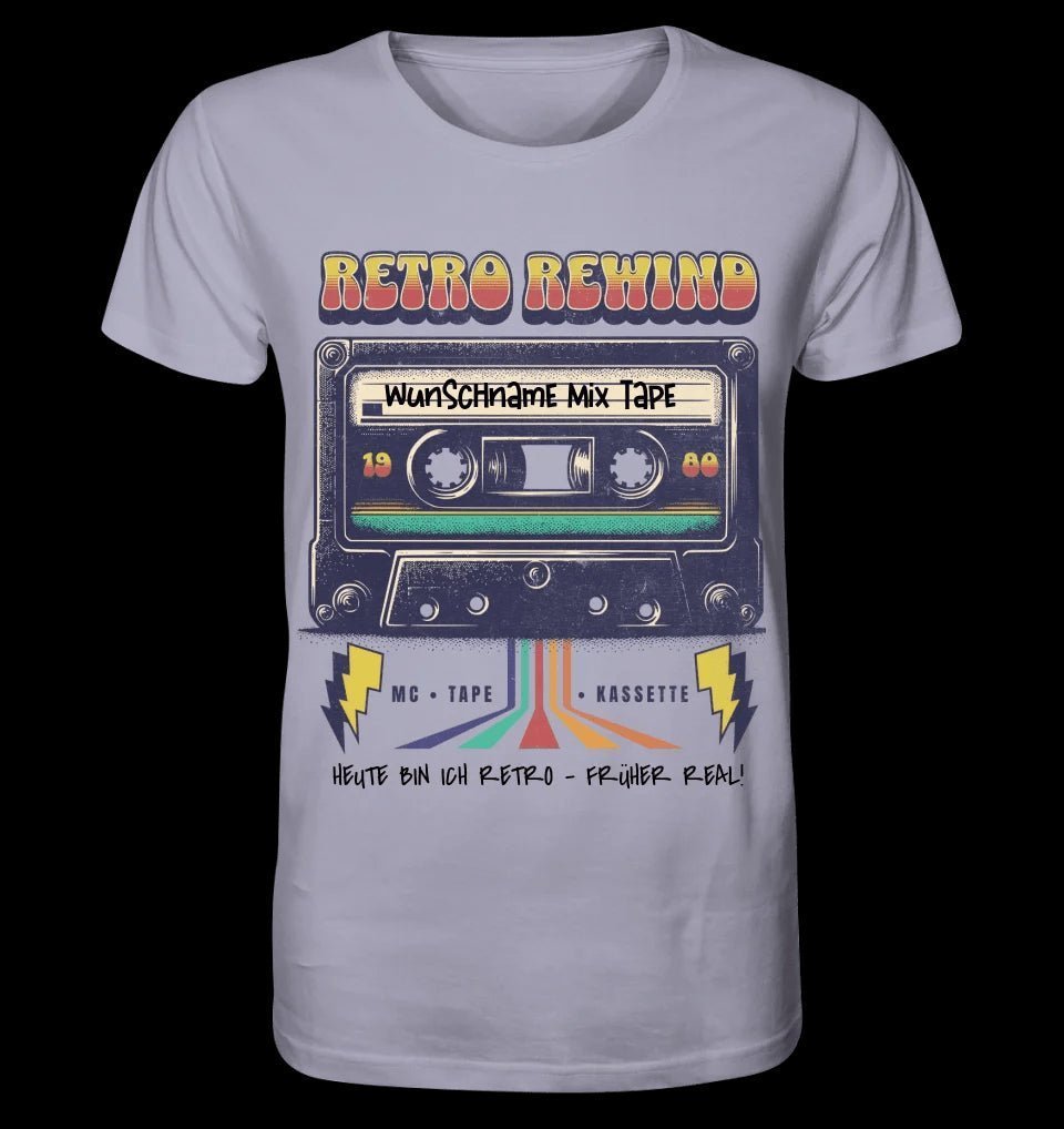 Retro MC 1960 bis 1999 + Wunschtext • Unisex Premium T-Shirt XS-5XL aus Bio-Baumwolle für Damen & Herren • Exklusivdesign • personalisiert