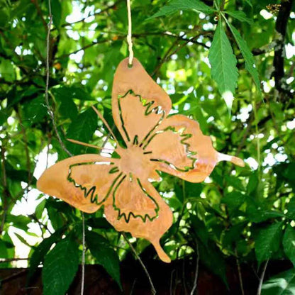 Rost Deko Schmetterling Filigran | Garten und Zimmer Deko