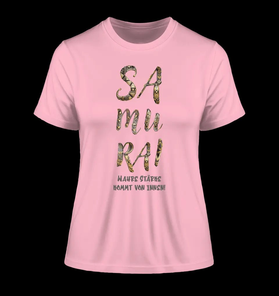 Samurai • Ladies Premium T-Shirt XS-2XL aus Bio-Baumwolle für Damen • Exklusivdesign • personalisiert