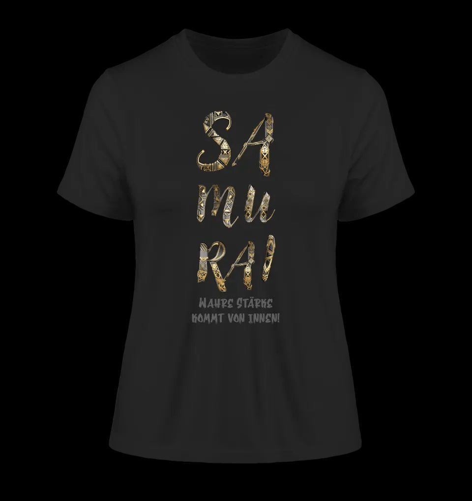 Samurai • Ladies Premium T-Shirt XS-2XL aus Bio-Baumwolle für Damen • Exklusivdesign • personalisiert