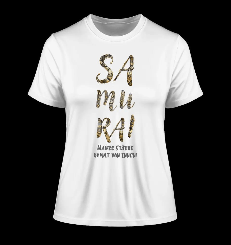 Samurai • Ladies Premium T-Shirt XS-2XL aus Bio-Baumwolle für Damen • Exklusivdesign • personalisiert