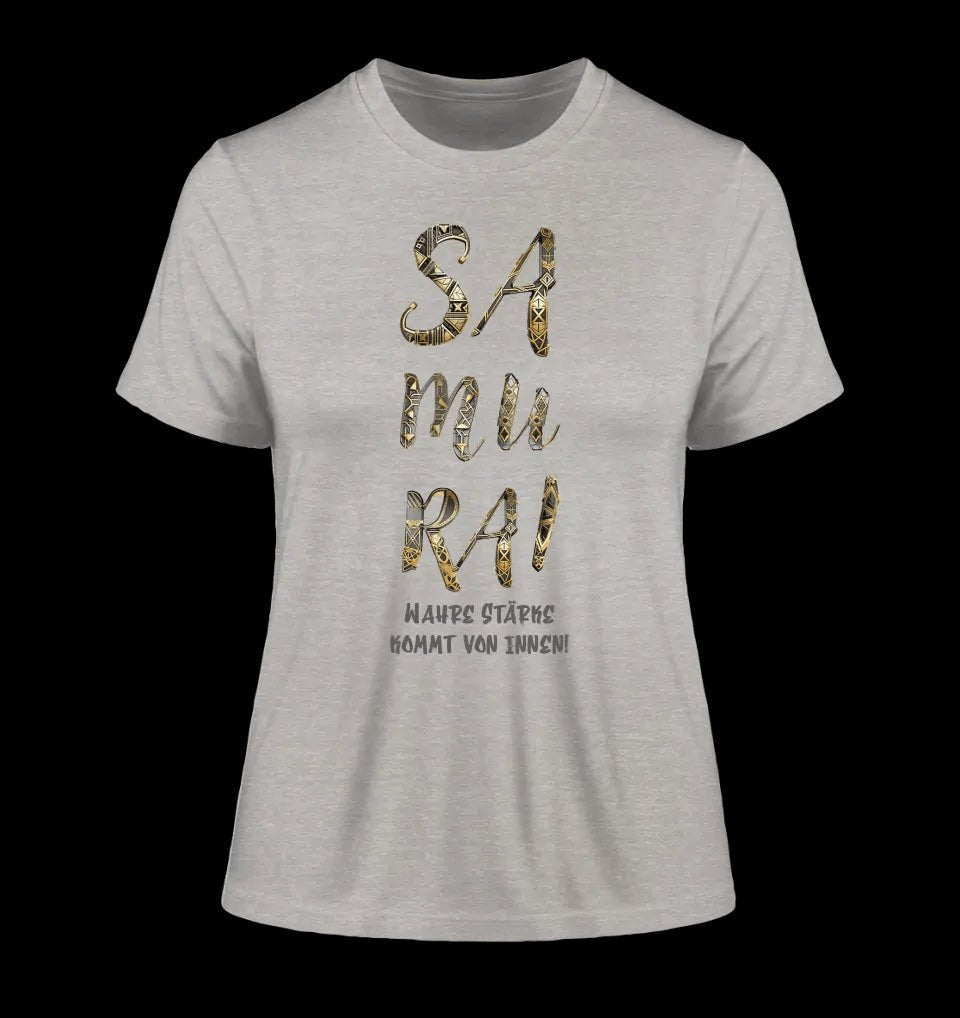 Samurai • Ladies Premium T-Shirt XS-2XL aus Bio-Baumwolle für Damen • Exklusivdesign • personalisiert