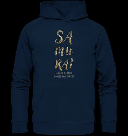 Samurai • Unisex Premium Hoodie XS-5XL aus Bio-Baumwolle für Damen & Herren • Exklusivdesign • personalisiert