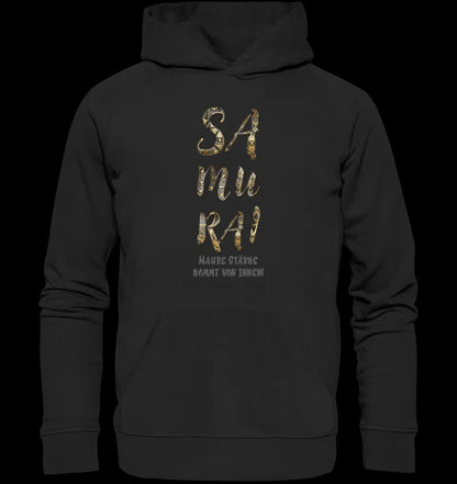 Samurai • Unisex Premium Hoodie XS-5XL aus Bio-Baumwolle für Damen & Herren • Exklusivdesign • personalisiert