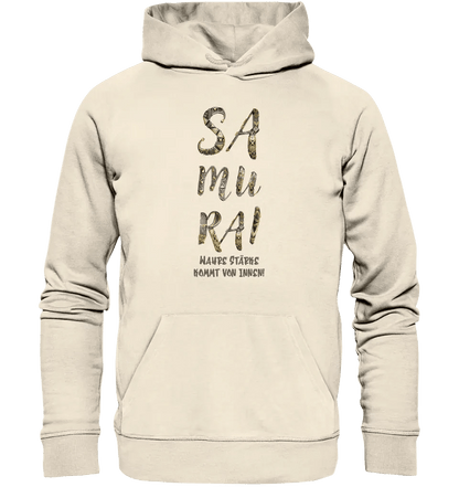 Samurai • Unisex Premium Hoodie XS-5XL aus Bio-Baumwolle für Damen & Herren • Exklusivdesign • personalisiert