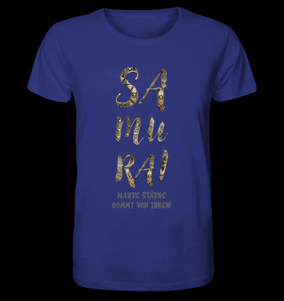 Samurai • Unisex Premium T-Shirt XS-5XL aus Bio-Baumwolle für Damen & Herren • Exklusivdesign • personalisiert