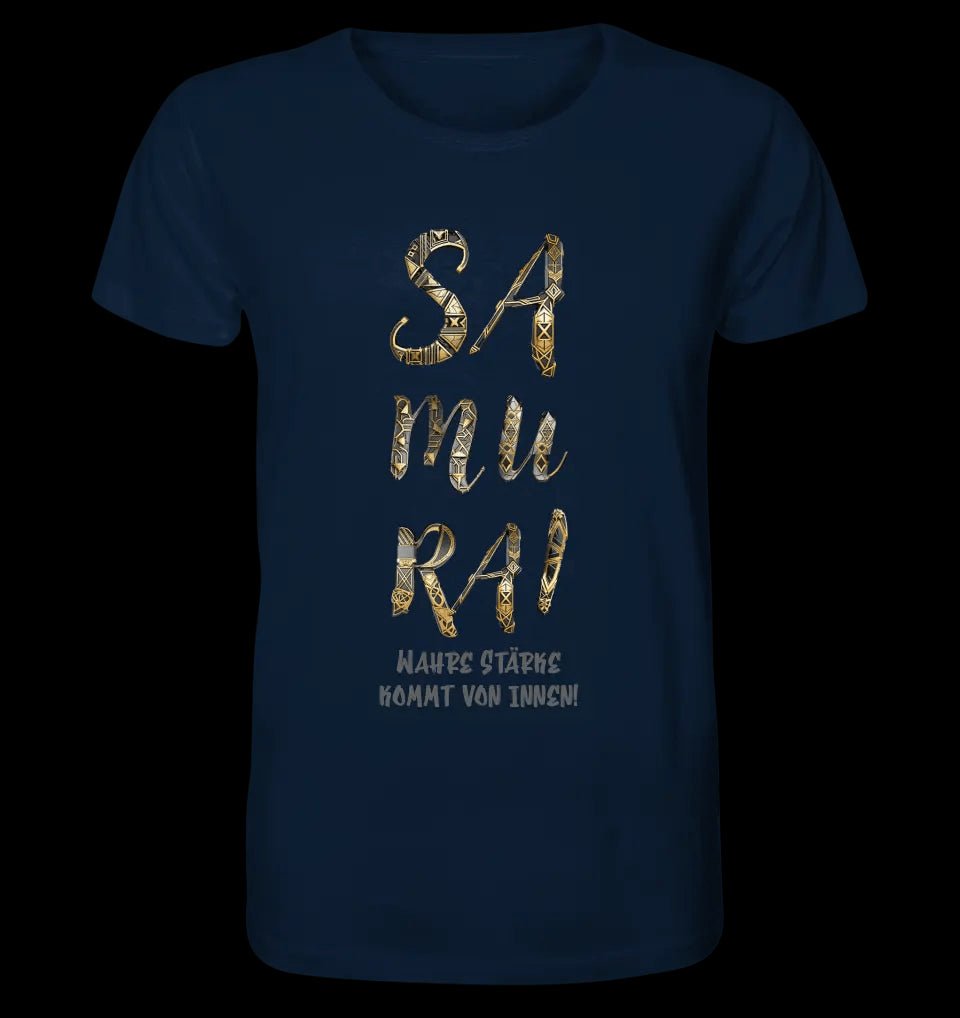 Samurai • Unisex Premium T-Shirt XS-5XL aus Bio-Baumwolle für Damen & Herren • Exklusivdesign • personalisiert