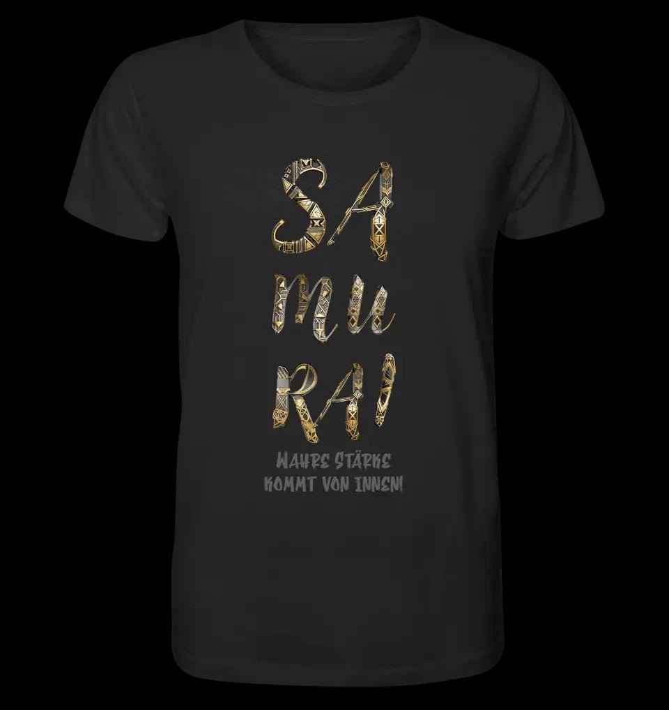 Samurai • Unisex Premium T-Shirt XS-5XL aus Bio-Baumwolle für Damen & Herren • Exklusivdesign • personalisiert