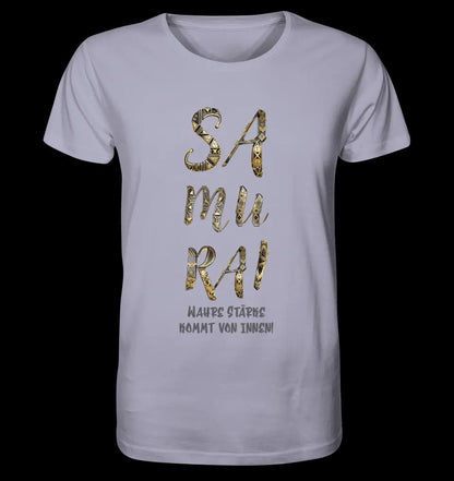 Samurai • Unisex Premium T-Shirt XS-5XL aus Bio-Baumwolle für Damen & Herren • Exklusivdesign • personalisiert