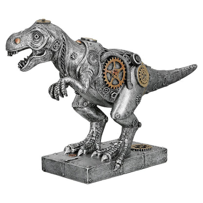 Skulptur Dino Steampunk T-Rex Dinosaur, H.25 cm • Skulptur • Wohndeko