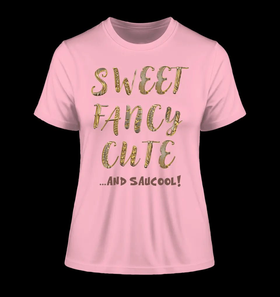 Sweet Fancy Cute • Ladies Premium T-Shirt XS-2XL aus Bio-Baumwolle für Damen • Exklusivdesign • personalisiert