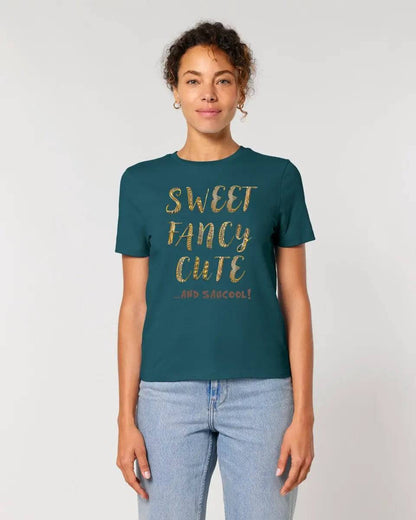 Sweet Fancy Cute • Ladies Premium T-Shirt XS-2XL aus Bio-Baumwolle für Damen • Exklusivdesign • personalisiert