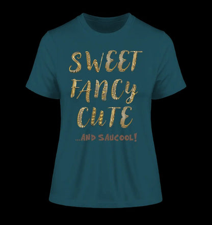 Sweet Fancy Cute • Ladies Premium T-Shirt XS-2XL aus Bio-Baumwolle für Damen • Exklusivdesign • personalisiert