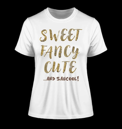 Sweet Fancy Cute • Ladies Premium T-Shirt XS-2XL aus Bio-Baumwolle für Damen • Exklusivdesign • personalisiert