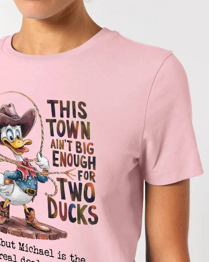 THIS TOWN 2 • DUCK • ENTE • Ladies Premium T-Shirt XS-2XL aus Bio-Baumwolle für Damen • Exklusivdesign • personalisiert