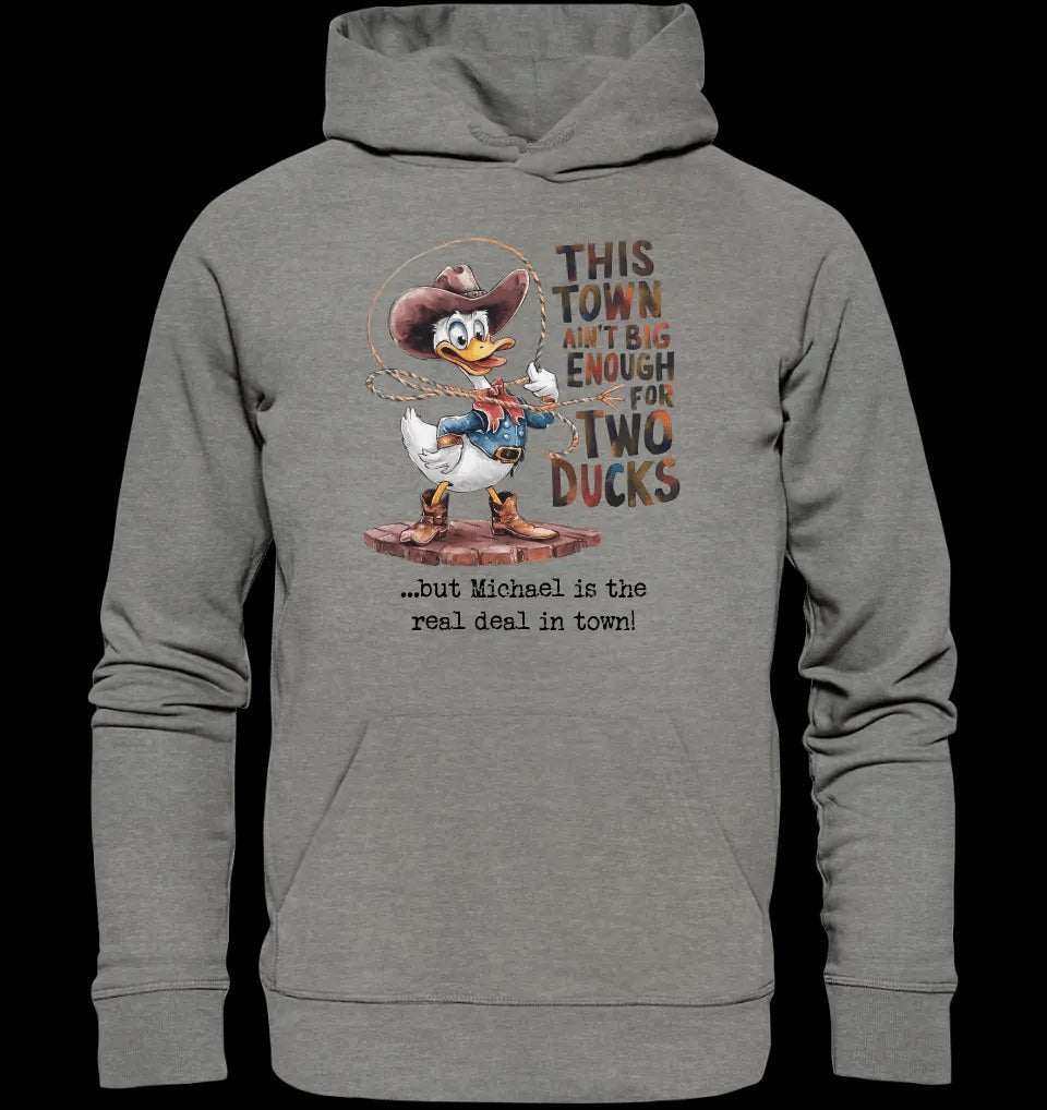 THIS TOWN 2 • DUCK • ENTE • Unisex Premium Hoodie XS-5XL aus Bio-Baumwolle für Damen & Herren • Exklusivdesign • personalisiert