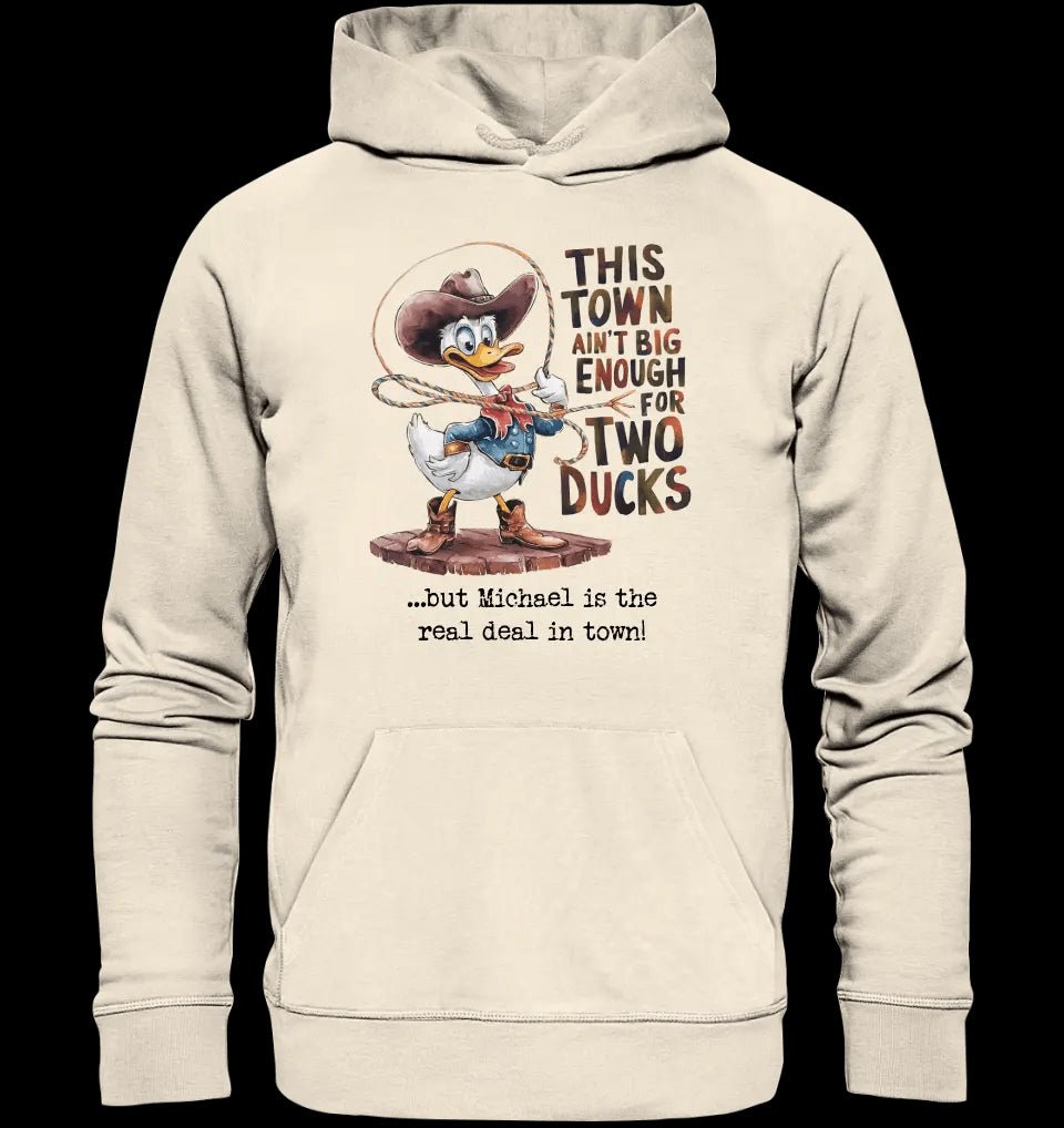 THIS TOWN 2 • DUCK • ENTE • Unisex Premium Hoodie XS-5XL aus Bio-Baumwolle für Damen & Herren • Exklusivdesign • personalisiert