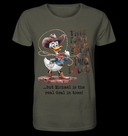 THIS TOWN 2 • DUCK • ENTE • Unisex Premium T-Shirt XS-5XL aus Bio-Baumwolle für Damen & Herren • Exklusivdesign • personalisiert