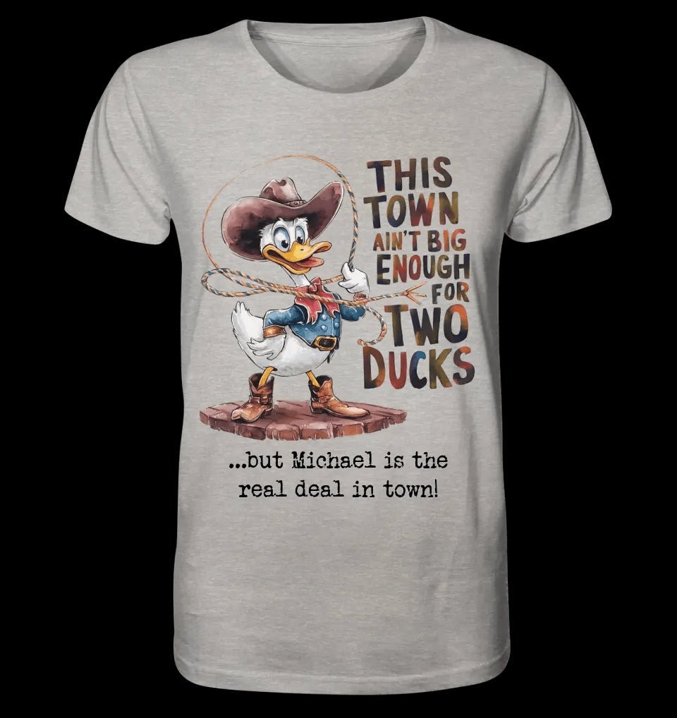 THIS TOWN 2 • DUCK • ENTE • Unisex Premium T-Shirt XS-5XL aus Bio-Baumwolle für Damen & Herren • Exklusivdesign • personalisiert