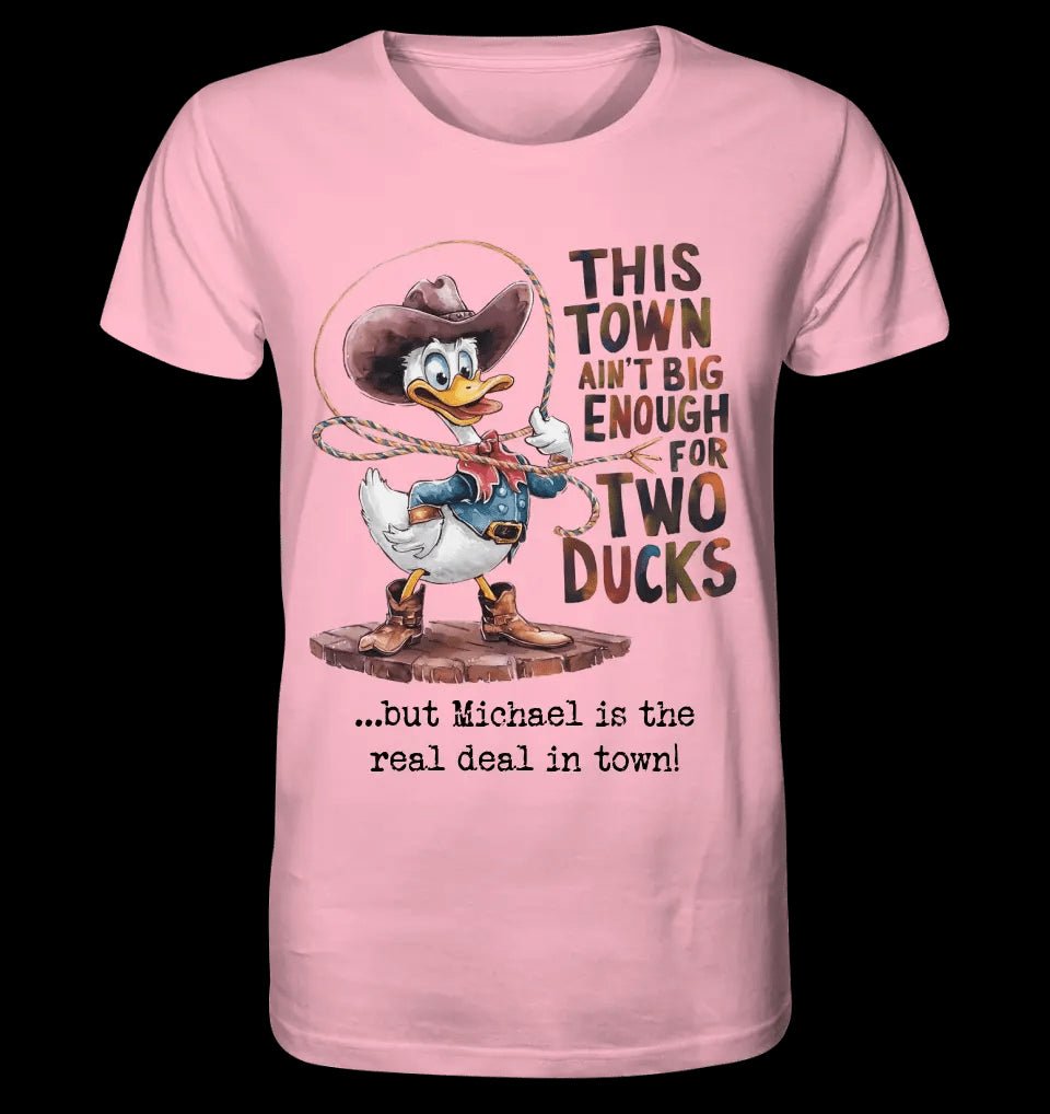 THIS TOWN 2 • DUCK • ENTE • Unisex Premium T-Shirt XS-5XL aus Bio-Baumwolle für Damen & Herren • Exklusivdesign • personalisiert