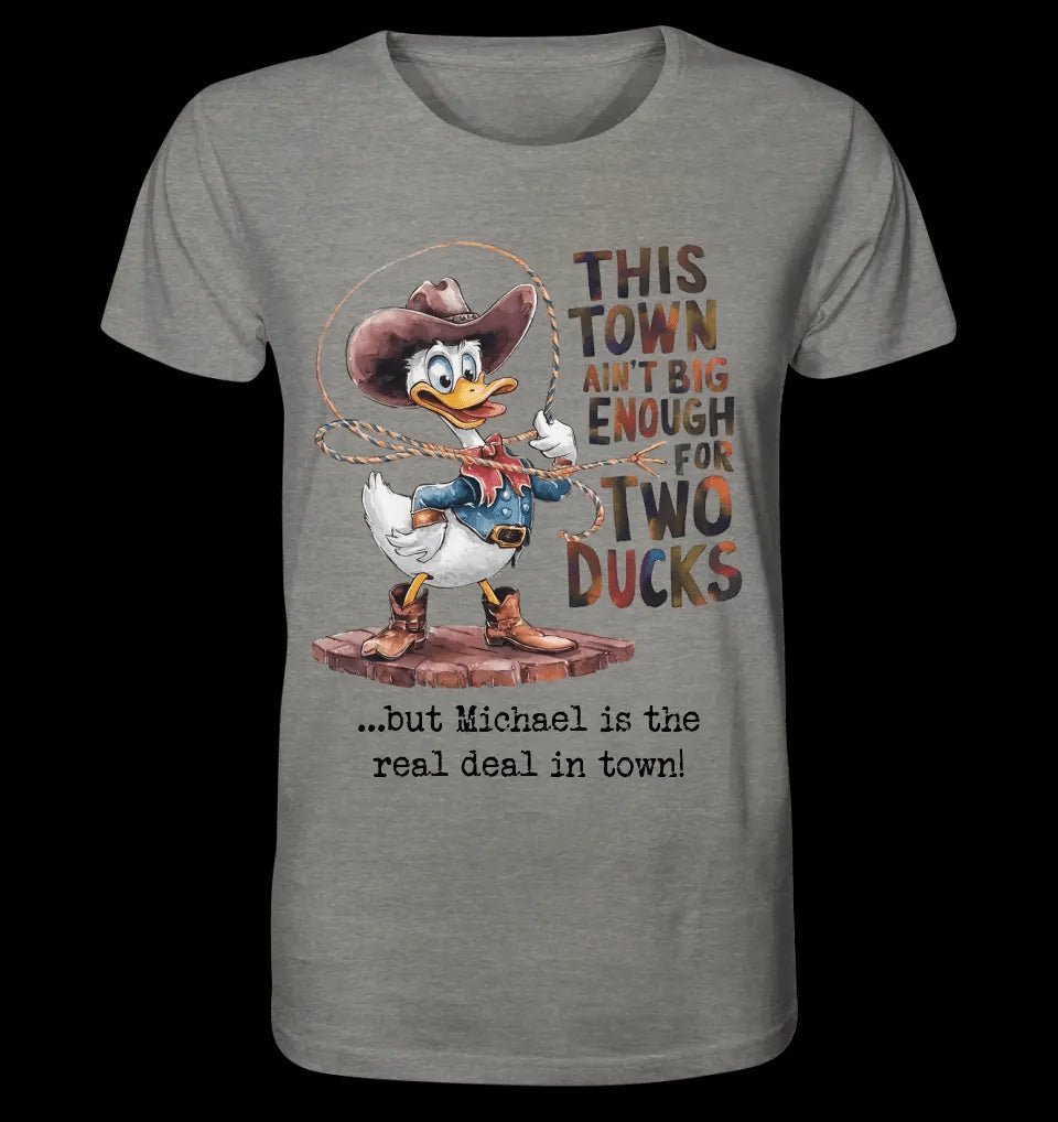 THIS TOWN 2 • DUCK • ENTE • Unisex Premium T-Shirt XS-5XL aus Bio-Baumwolle für Damen & Herren • Exklusivdesign • personalisiert