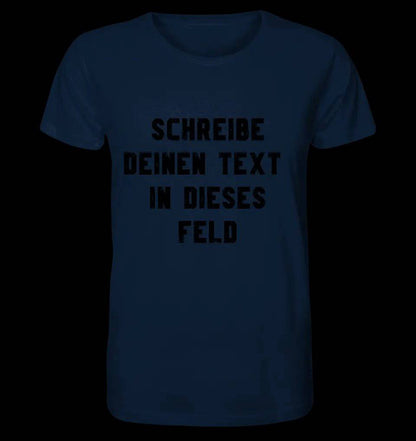 Textblock - Schreibe was du willst - Unisex Premium T-Shirt XS-5XL aus Bio-Baumwolle für Damen & Herren