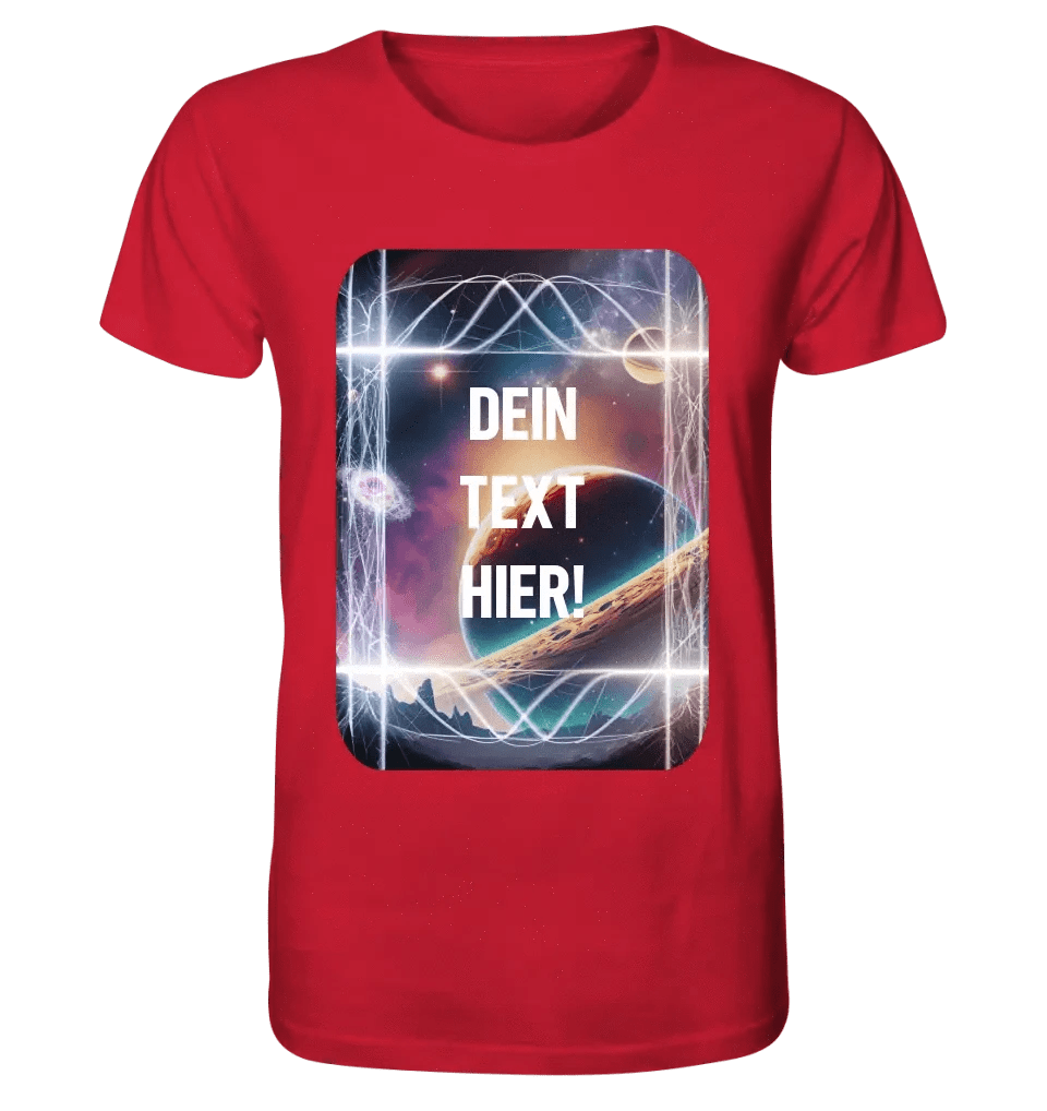 Textblock • Universum • Unisex Premium T-Shirt XS-5XL aus Bio-Baumwolle für Damen & Herren • Exklusivdesign • personalisiert