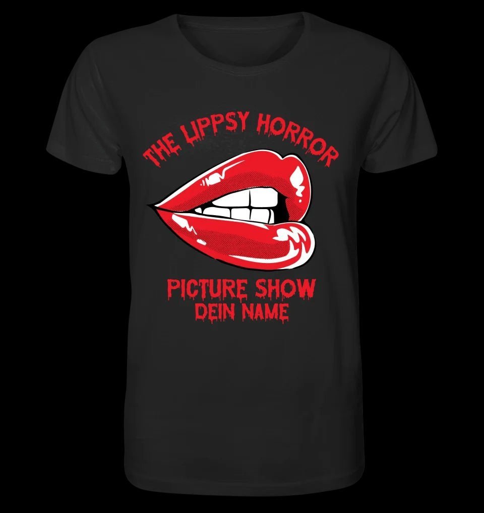 The Spooky, Ducky oder Lippsy Horror Picture Show + Name • Skateboard • Unisex Premium T-Shirt XS-5XL aus Bio-Baumwolle für Damen & Herren • Exklusivdesign • personalisiert • Halloween