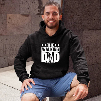 The Walking Dad 2 • Unisex Premium Hoodie XS-5XL aus Bio-Baumwolle für Damen & Herren • Motivprodukt • personalisiert