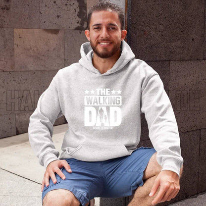 The Walking Dad 2 • Unisex Premium Hoodie XS-5XL aus Bio-Baumwolle für Damen & Herren • Motivprodukt • personalisiert