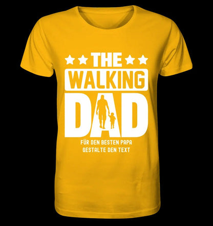 The Walking Dad 2 • Unisex Premium T-Shirt XS-5XL aus Bio-Baumwolle für Damen & Herren • Motivprodukt • personalisiert