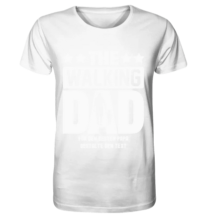 The Walking Dad 2 • Unisex Premium T-Shirt XS-5XL aus Bio-Baumwolle für Damen & Herren • Motivprodukt • personalisiert