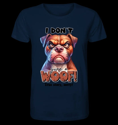 Woof! • Hund • Unisex Premium T-Shirt XS-5XL aus Bio-Baumwolle für Damen & Herren • Exklusivdesign • personalisiert