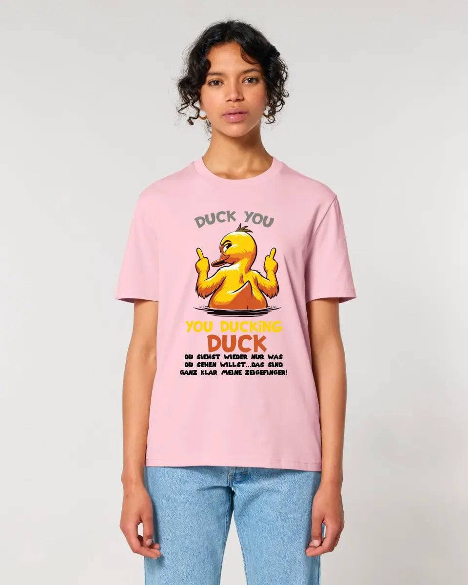 You ducking Duck • ENTE • Unisex Premium T-Shirt XS-5XL aus Bio-Baumwolle für Damen & Herren • Exklusivdesign • personalisiert