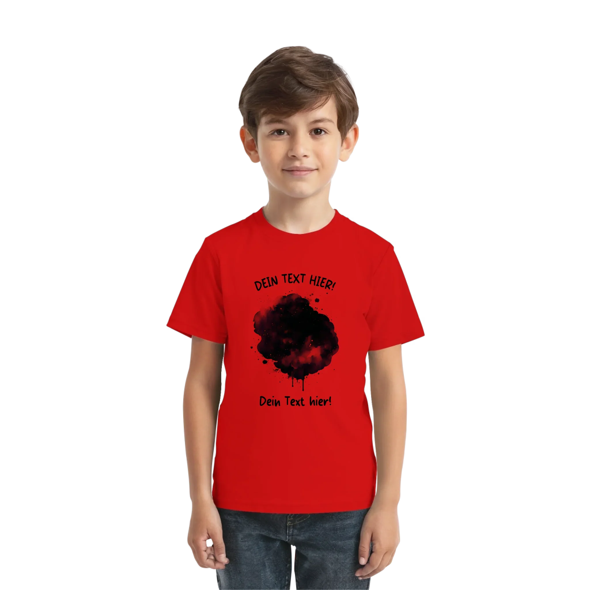 KI-Cartoon-Effekt Splash • mehrere Artikel • ’Statement-Collection’ • Wunschtext • Mein Fotomotiv - personalisierbare