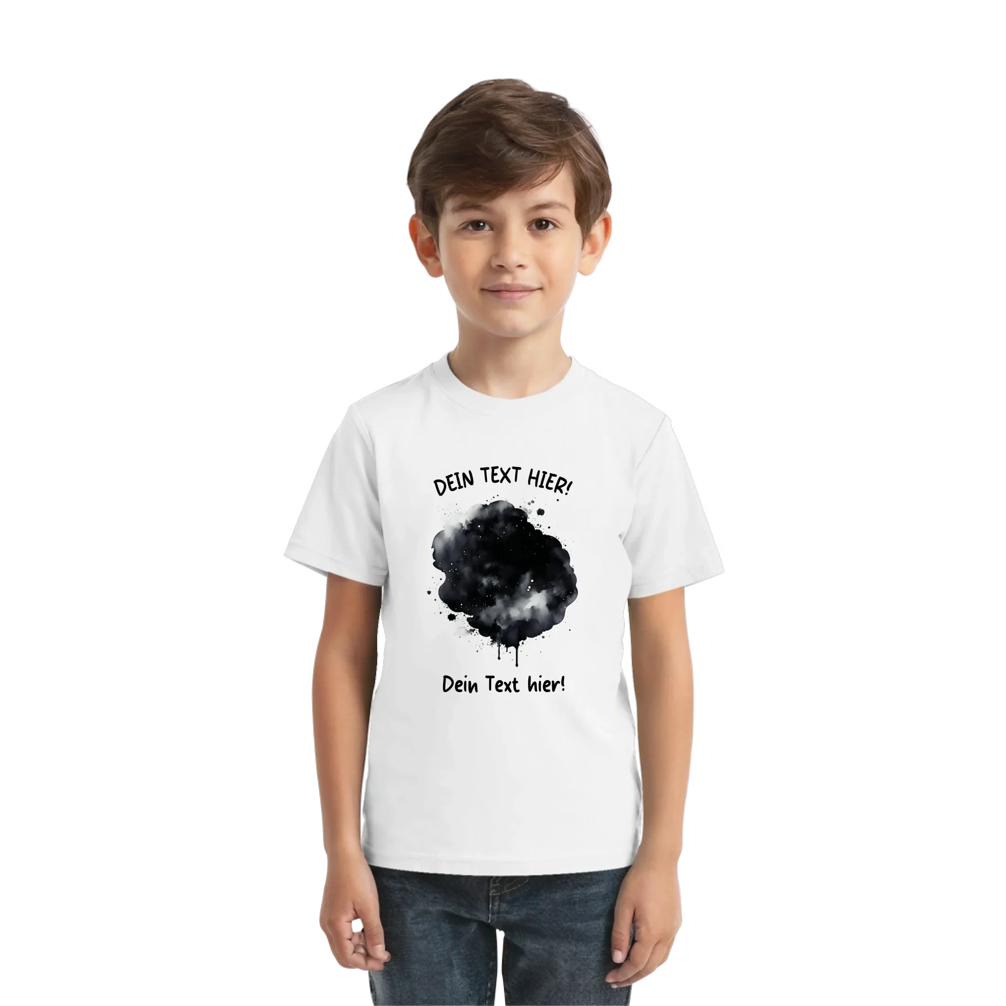 KI-Cartoon-Effekt Splash • mehrere Artikel • ’Statement-Collection’ • Wunschtext • Mein Fotomotiv - personalisierbare