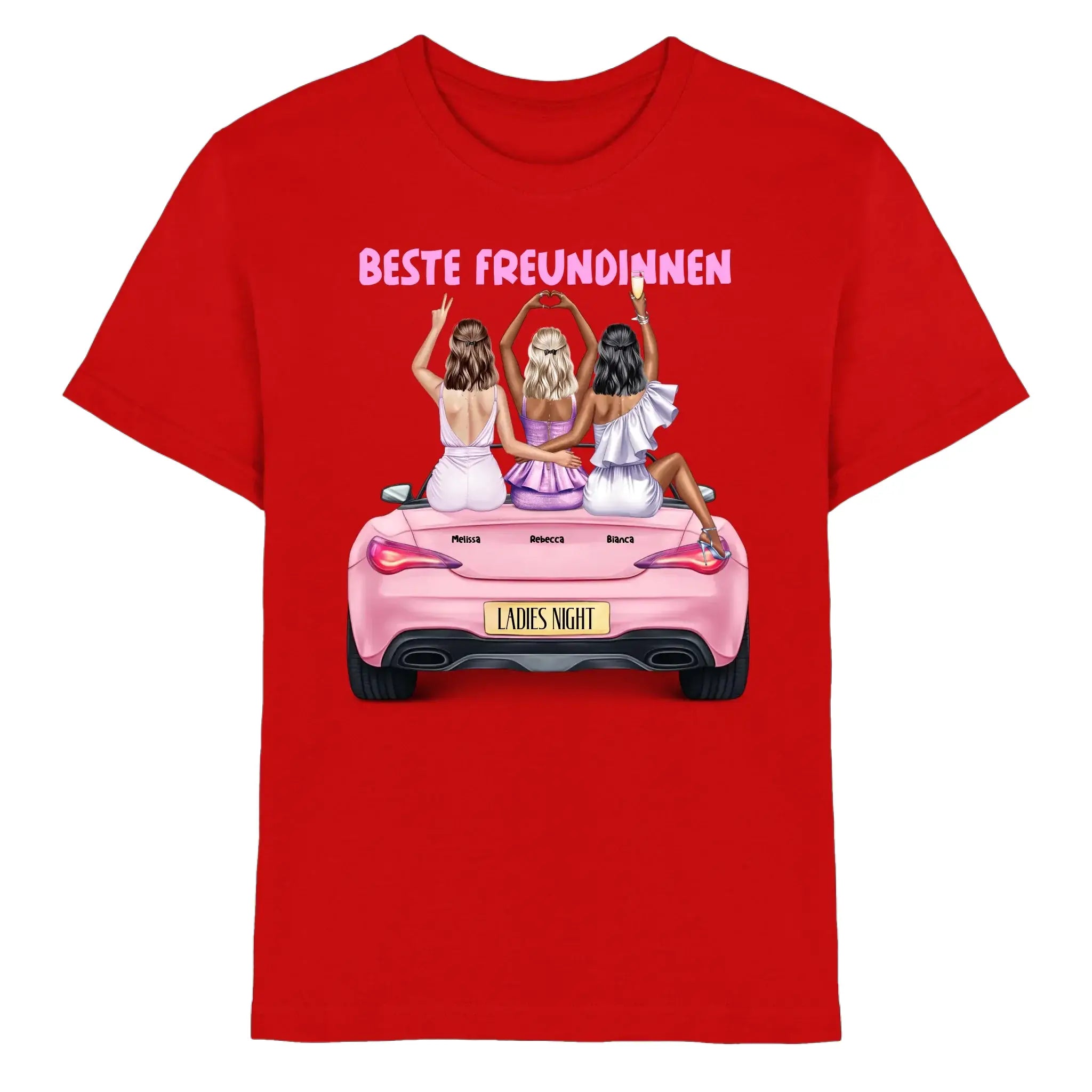 Vegas Girls: 1-3 Girls • mehrere Artikel • ’Statement-Collection’ • Wunschtext • personalisierte Figuren - Premium