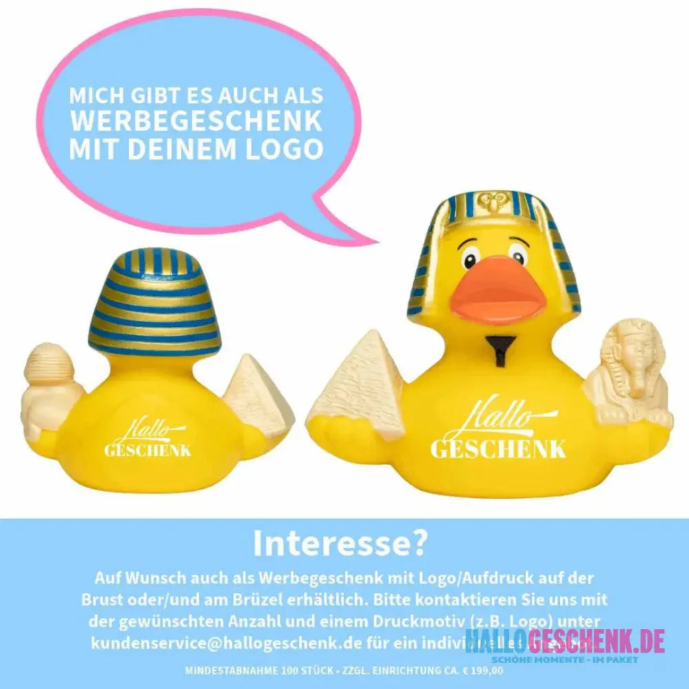 Ägypten Quietsche-Ente / Badeente