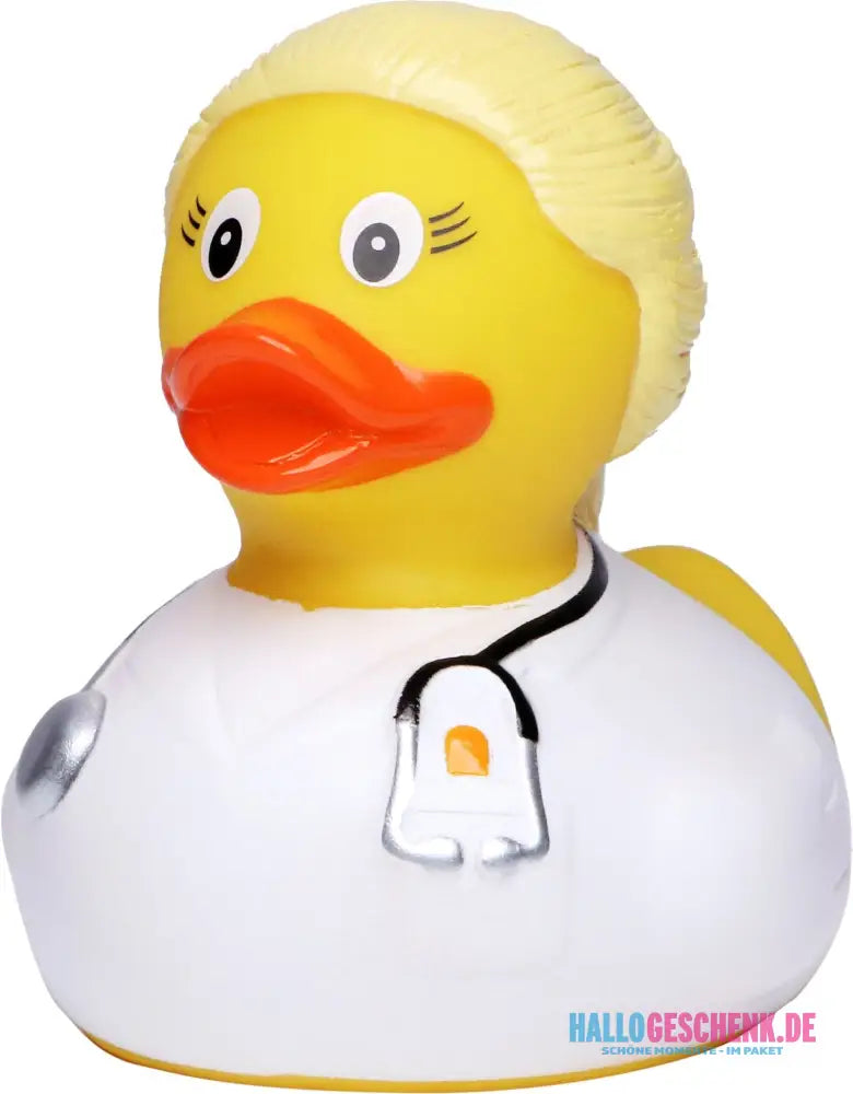 Ärztin • Blond • Quietsche-Ente / Badeente