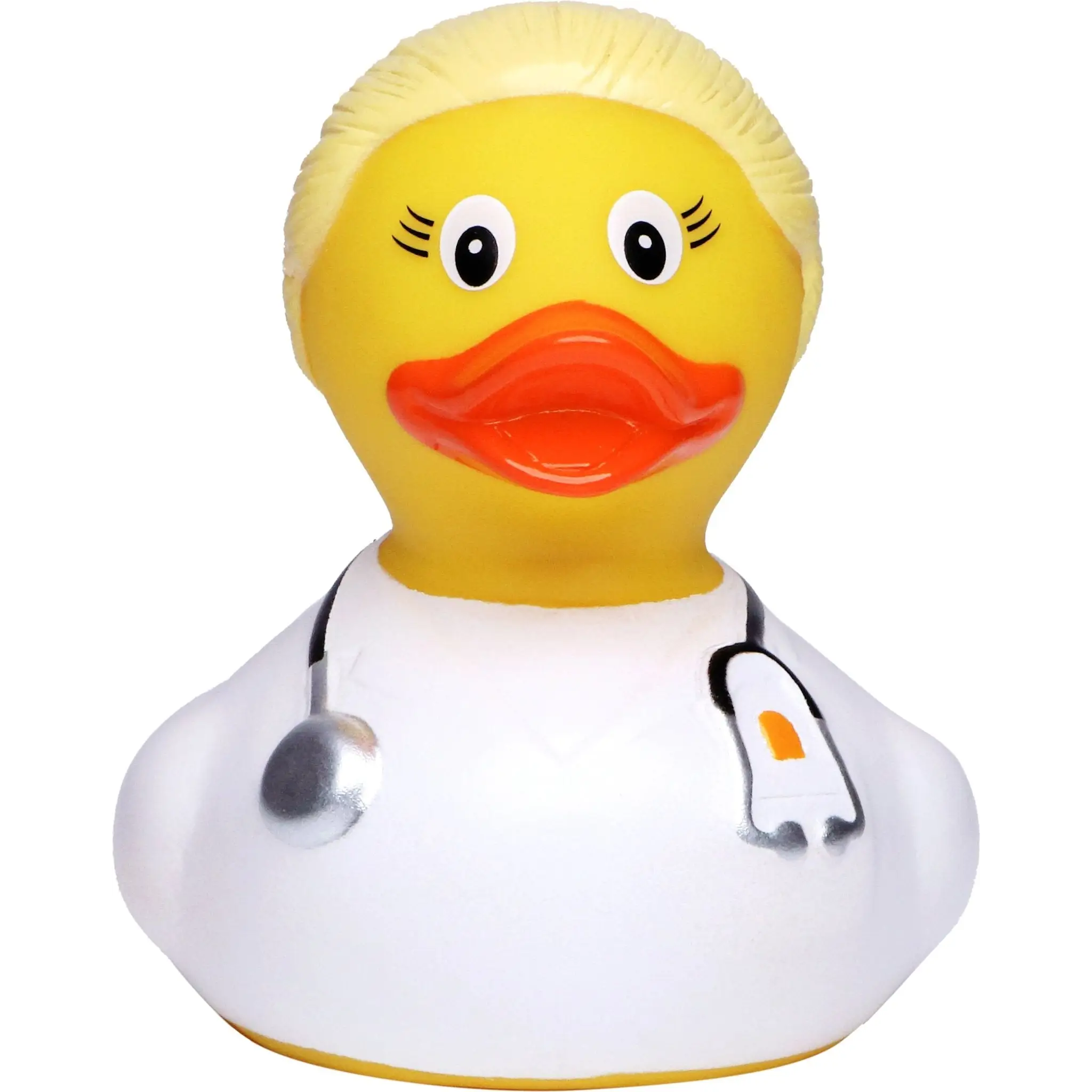 Ärztin • Blond • Quietsche-Ente / Badeente