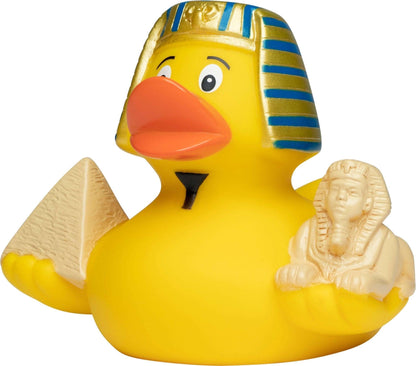 Ägypten Quietsche-Ente / Badeente (auch als Werbegeschenk z.B. für Reisebüros geeignet) - HalloGeschenk.de