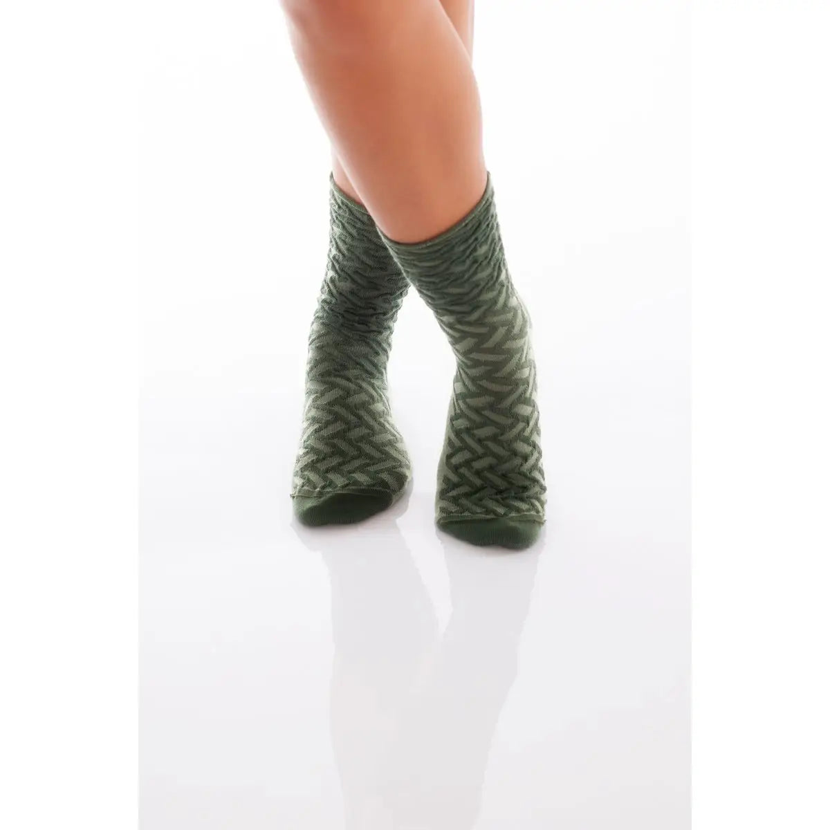 AILEEN 1.0 - lodengrün - Socken
