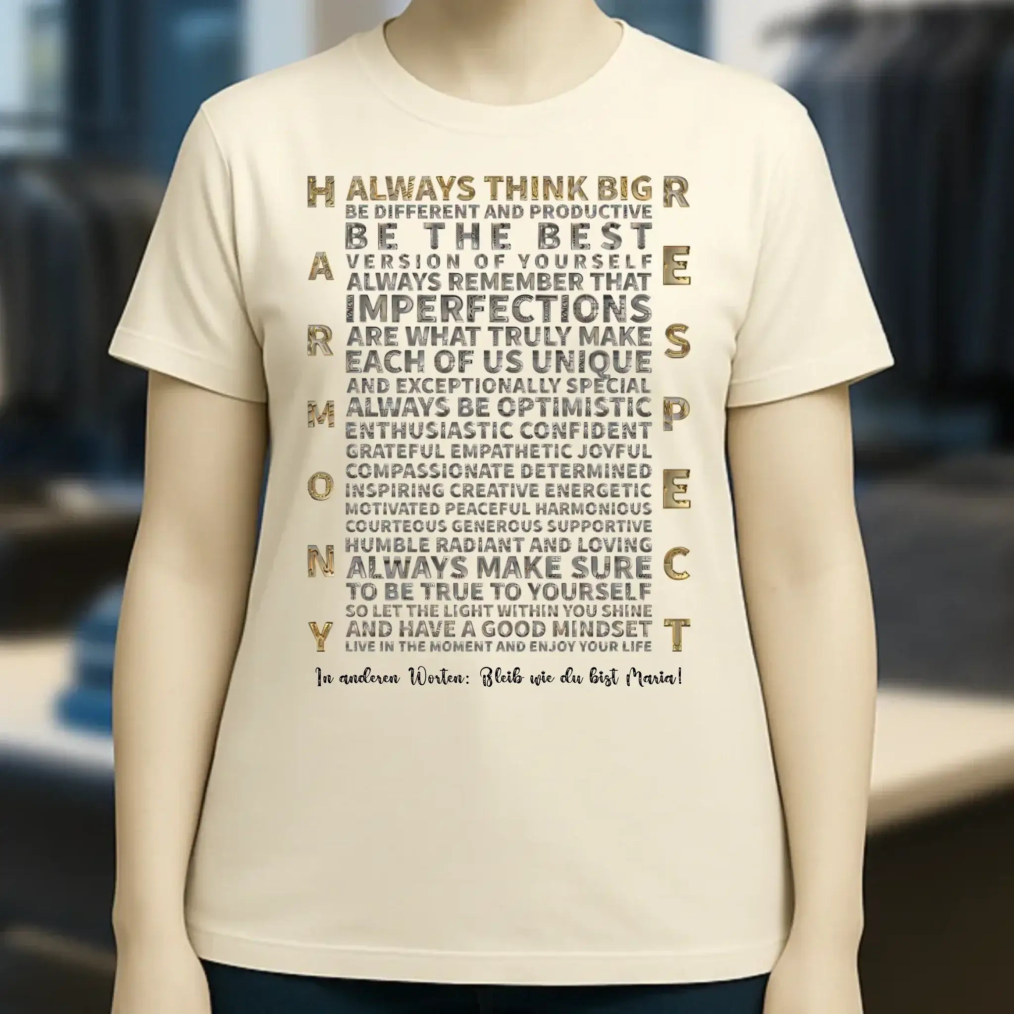 Always inspire• Ladies Premium T-Shirt XS-2XL aus Bio-Baumwolle für Damen • Exklusivdesign • personalisiert