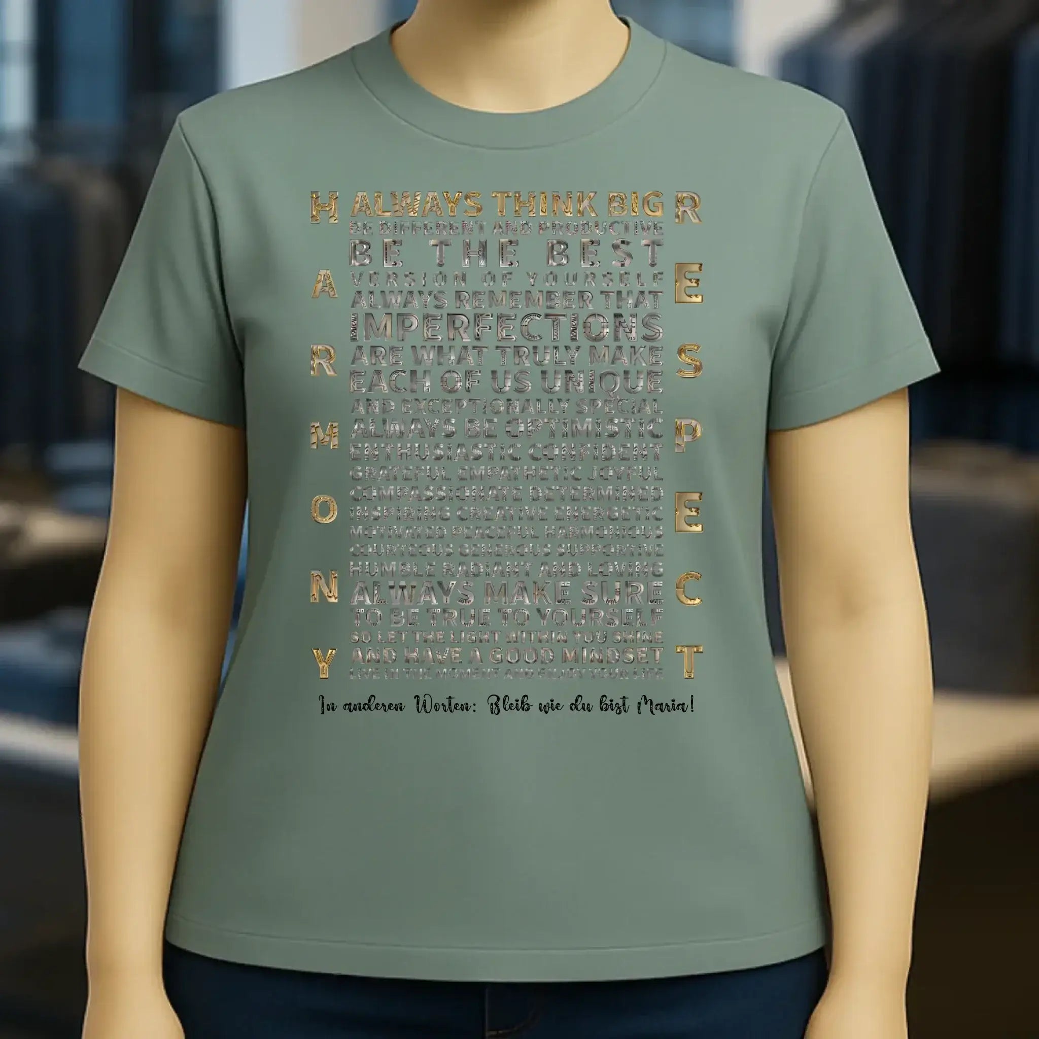 Always inspire• Ladies Premium T-Shirt XS-2XL aus Bio-Baumwolle für Damen • Exklusivdesign • personalisiert
