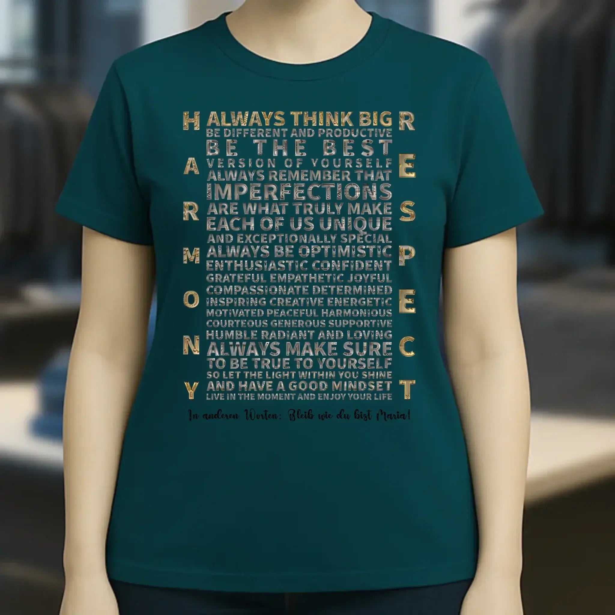Always inspire• Ladies Premium T-Shirt XS-2XL aus Bio-Baumwolle für Damen • Exklusivdesign • personalisiert